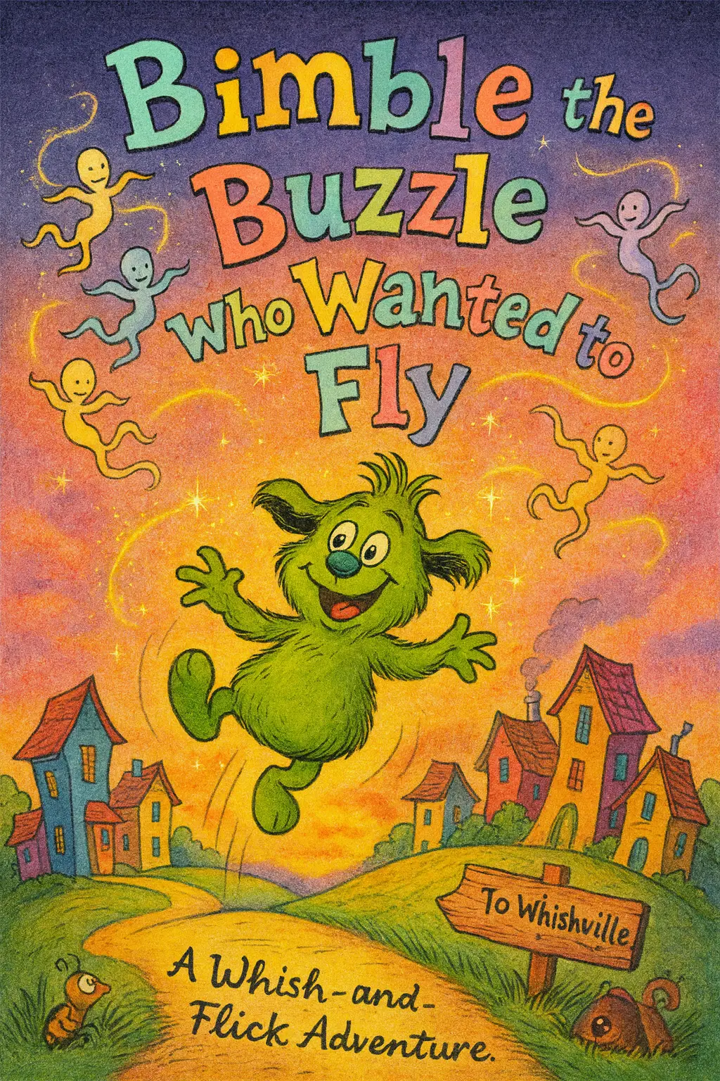 Cover of an AI-generated children's storybook, featuring cute animals.